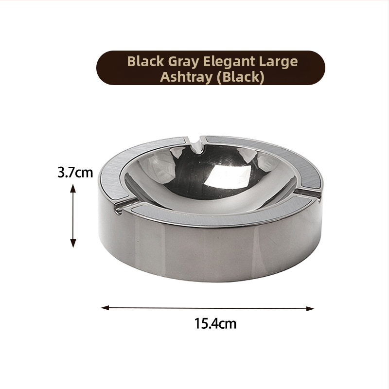 Nerūdijančio plieno pelenų indas barui, KTV, užeigai, internetinei kavinei, svetainei ir biurui – daugkartinio naudojimo, logotipo spausdinimo galimybė, šiuolaikinis minimalistinis stilius, korėjietiškas stilius