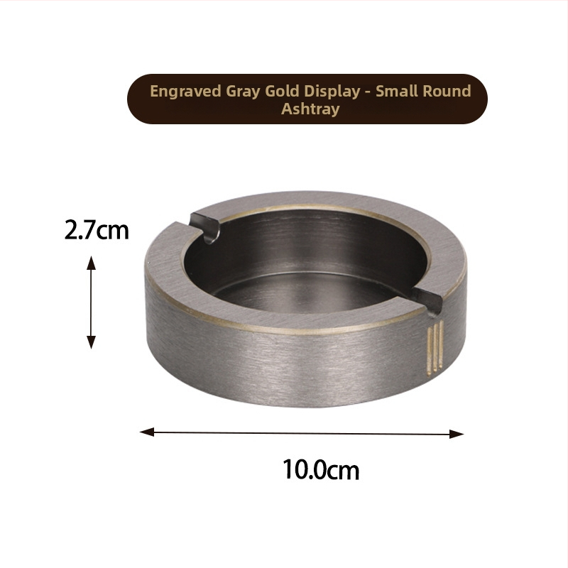 Nerūdijančio plieno pelenų indas barui, KTV, užeigai, internetinei kavinei, svetainei ir biurui – daugkartinio naudojimo, logotipo spausdinimo galimybė, šiuolaikinis minimalistinis stilius, korėjietiškas stilius