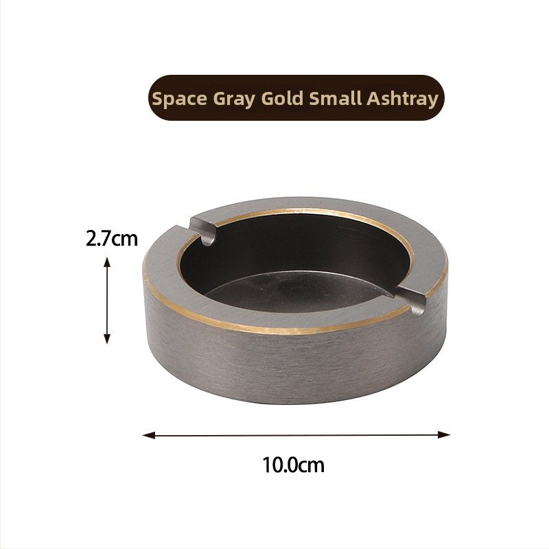 Nerūdijančio plieno pelenų indas barui, KTV, užeigai, internetinei kavinei, svetainei ir biurui – daugkartinio naudojimo, logotipo spausdinimo galimybė, šiuolaikinis minimalistinis stilius, korėjietiškas stilius