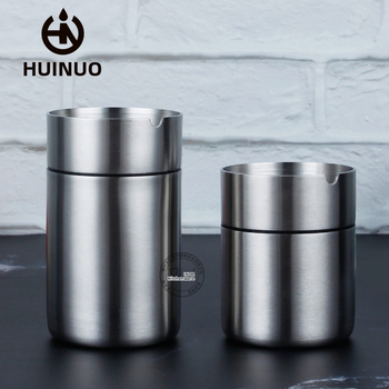 Automobilinis nerūdijančio plieno pelenų indas su pritaikomu logotipu, Huinuo prekės ženklas, tinkamas kaip verslo dovana