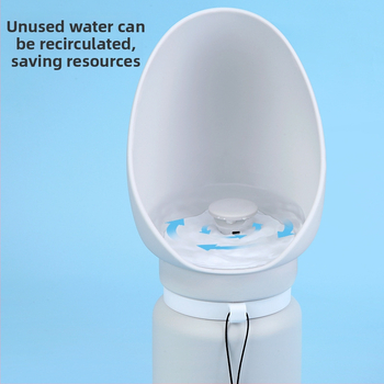 Coen Πτυσσόμενο Κύπελλο Νερού για Σκύλους — Φορητό Κύπελλο Νερού από Σιλικόνη με Αυτόματη Παροχή