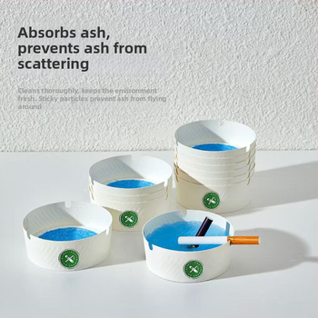 Vienkartinė popierinė peleninė automobiliui, 100 g, pirmosios klasės gaminys, biomimetinis gamybos procesas