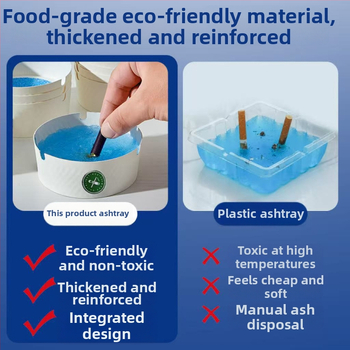 Vienkartinė popierinė peleninė automobiliui, 100 g, pirmosios klasės gaminys, biomimetinis gamybos procesas