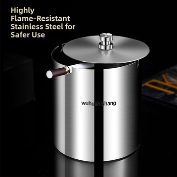 Nerūdijančio plieno peleninė su uždaru vėją apsaugančiu dangteliu, sustorėjęs korpusas, kūrybingas dizainas, namams ir automobiliui, pritaikomas