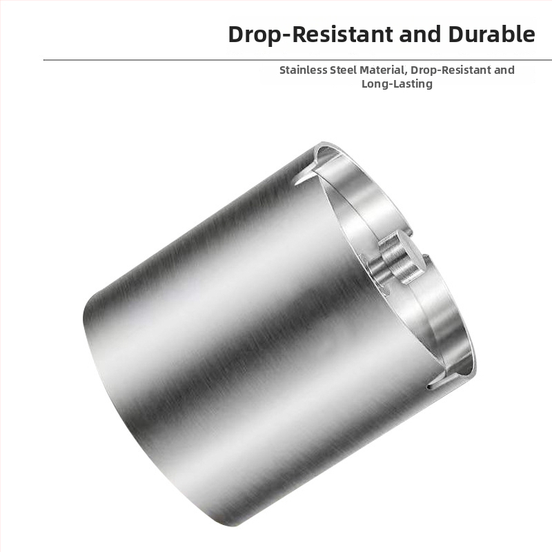 Nerūdijančio plieno peleninė su uždaru vėją apsaugančiu dangteliu, sustorėjęs korpusas, kūrybingas dizainas, namams ir automobiliui, pritaikomas