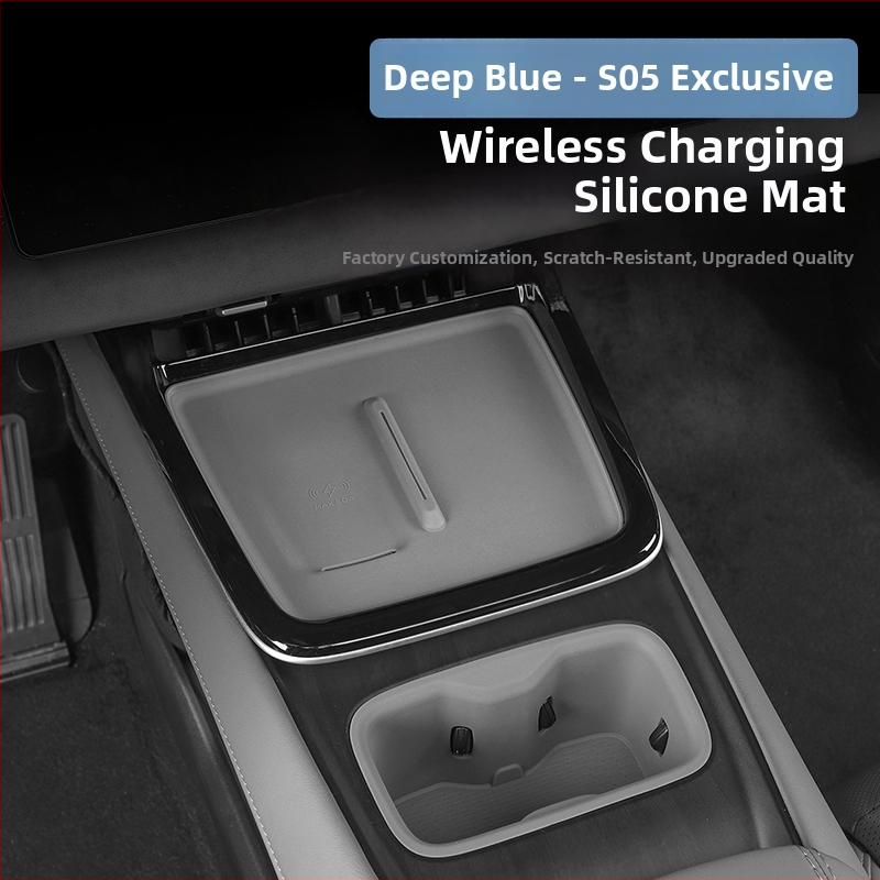 Silikoonist libisemiskindel pad belaidse laadimise plaadile sisemiseks modifikatsiooniks, Mitte kohandatav, Bränd: Muu