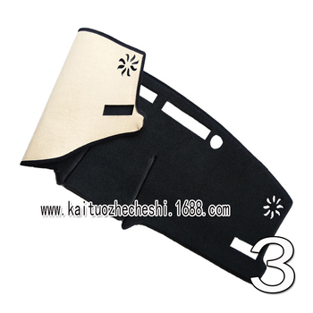 Automobilio centrinės konsolės saulės apsaugos kilimėlis – visų sezonų, poliesteris su neslystančia velvetine danga, stilius: specialus automobilis, pritaikymas galimas, prekės ženklas Windmill Rain Horse