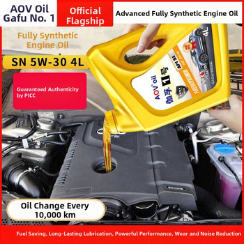 Gaffu visiškai sintetinis variklio alyva automobiliams – API SN, viskozė 5W-40, SAE 5W-30