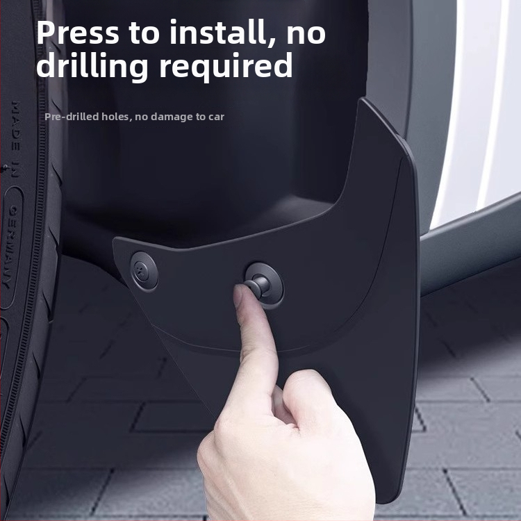 Ees OEM porine kaitse Tesla Model Y – Uus versioon, Materjal: TPE