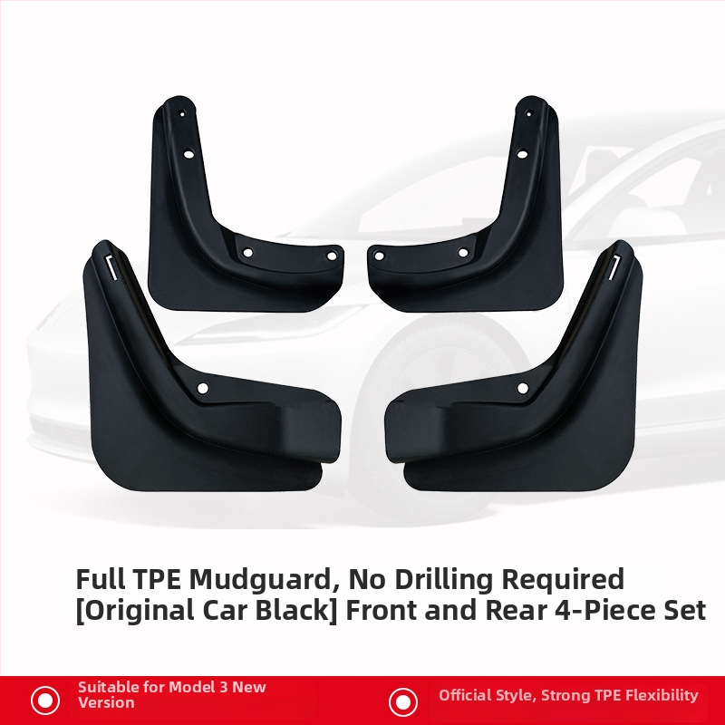 Priekinis OEM sparnas Tesla Model Y – Nauja versija, Medžiaga: TPE