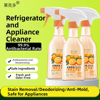 Šaldytuvo valymo priemonė su dezodoruojančiu geliu pelėsių šalinimui, daugiafunkcinis valiklis, 350 ml, saugus dėmių šalinimas