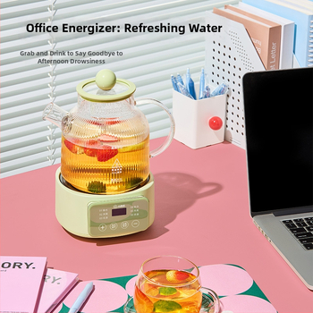 Sveikatingumo arbatinukas su stiklo korpusu, talpa 1–1,5 L, galia 500 W, įtampa 220 V, modelis BG-06 su mikrokompiuterio valdymu