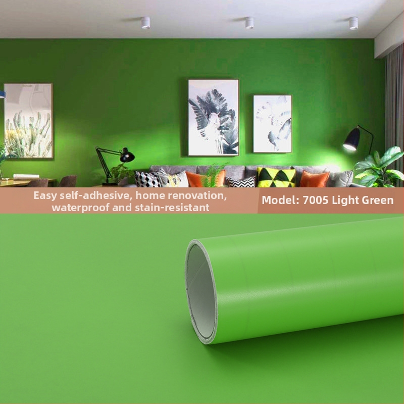 Savarankiškai lipanti PVC tapetė ant sienų ir langų – atspari drėgmei, dekoratyvus raštas, šiuolaikiškas minimalistinis stilius, trijų sluoksnių konstrukcija