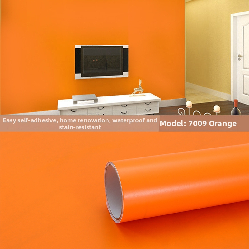 Savarankiškai lipanti PVC tapetė ant sienų ir langų – atspari drėgmei, dekoratyvus raštas, šiuolaikiškas minimalistinis stilius, trijų sluoksnių konstrukcija