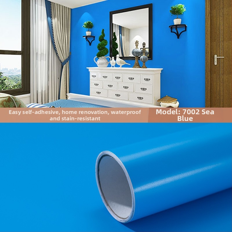 Savarankiškai lipanti PVC tapetė ant sienų ir langų – atspari drėgmei, dekoratyvus raštas, šiuolaikiškas minimalistinis stilius, trijų sluoksnių konstrukcija