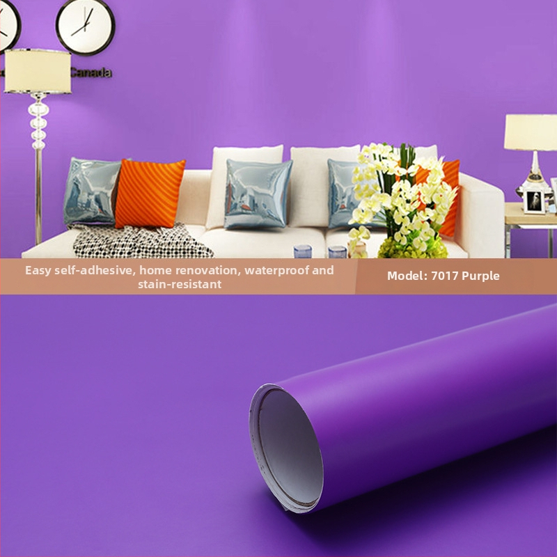 Savarankiškai lipanti PVC tapetė ant sienų ir langų – atspari drėgmei, dekoratyvus raštas, šiuolaikiškas minimalistinis stilius, trijų sluoksnių konstrukcija