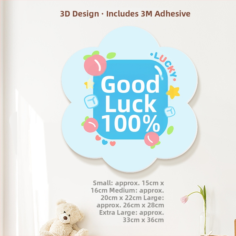 3D dekoratyviniai sieniniai lipdukai su palaiminimais, PVC, daugiau nei 5 vnt., universali erdvė, šiuolaikinis minimalistinis stilius