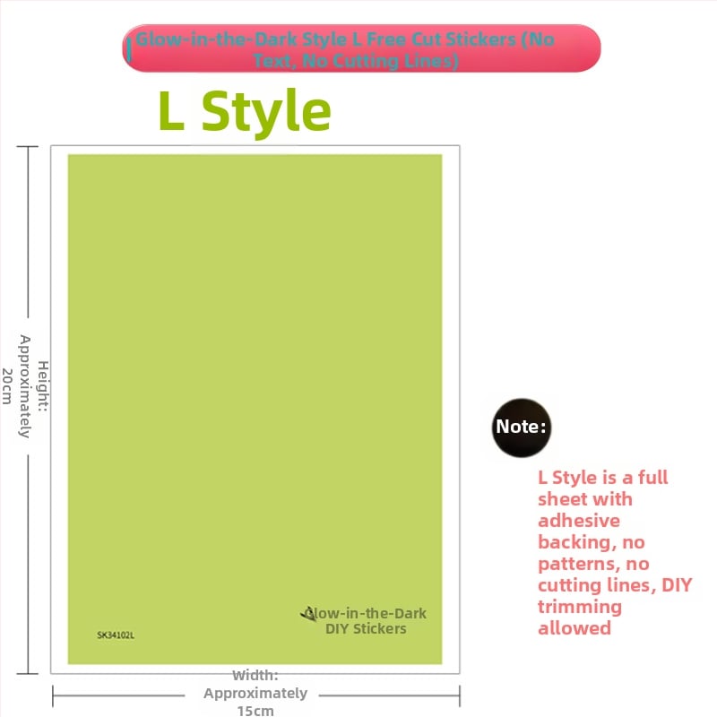 Šviesinantis jungiklio sienos lipdukas – PVC dekoras, vientisas raštas, tinkamas svetainei, miegamajam, įėjimui ir komercinėms patalpoms, modernus minimalistinis stilius