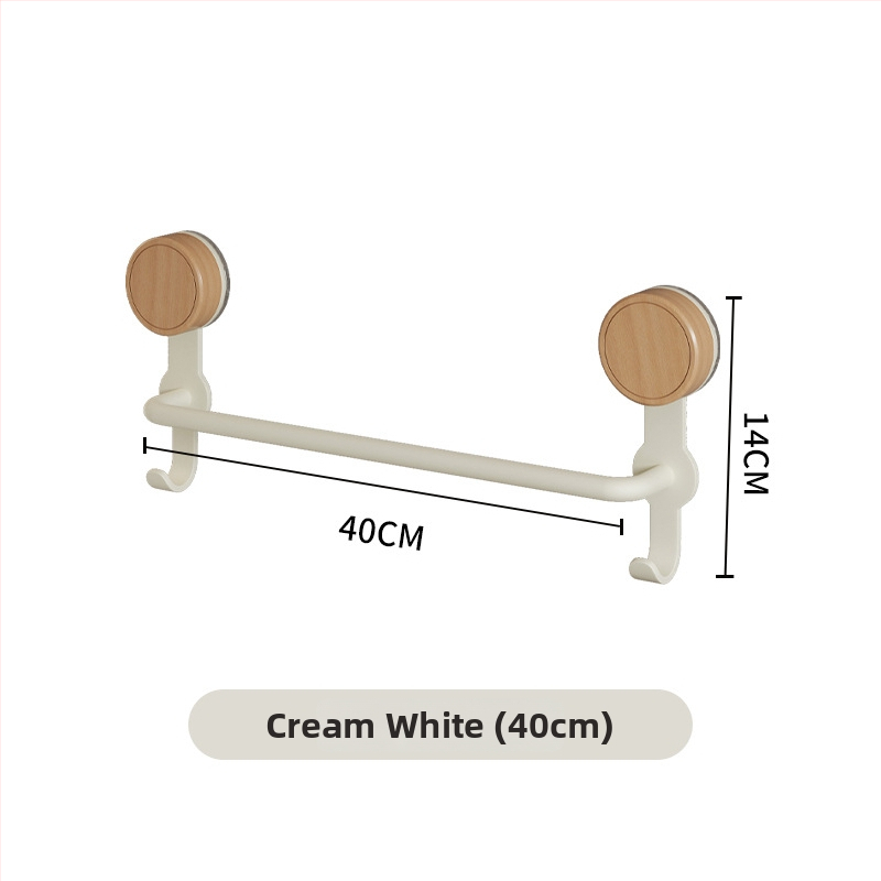 Nerūdijančio plieno rankšluosčio laikiklis, 5 kg apkrova, 1 sluoksnis, paviršius su medienos vašku ir alyva, atsparus vandeniui, šviesus prabangos stilius