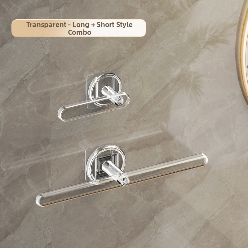 Rankšluosčių laikiklis – sieninis saugyklos blokas su L formos kabliuku, plastikas, blizgus paviršius, 5 kg apkrova