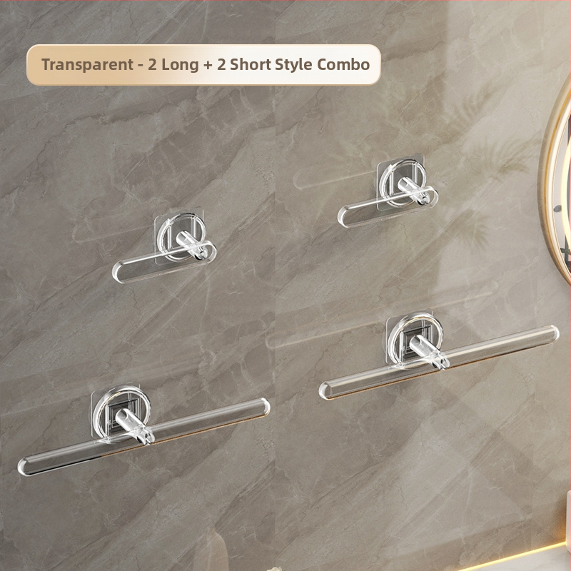 Rankšluosčių laikiklis – sieninis saugyklos blokas su L formos kabliuku, plastikas, blizgus paviršius, 5 kg apkrova