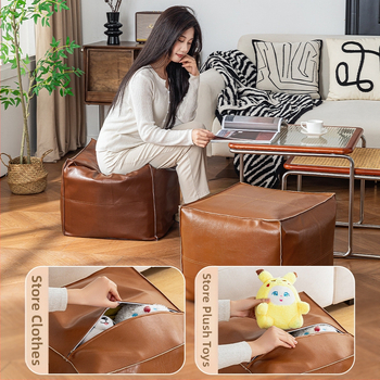 Odinė saugyklinė kėdė, daugiafunkcinė, talpa 50 L, apkrova 100 kg, stačiakampio formos