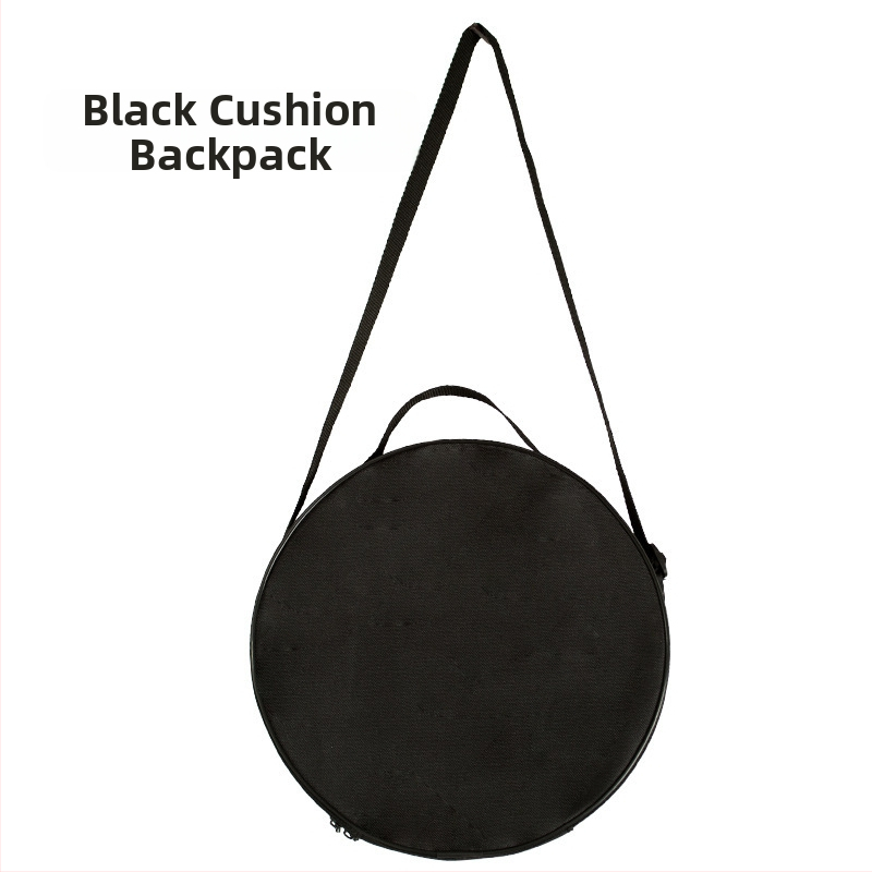 Reisile sobiv kokkukäiv tool — kaasaskantav PP-plastikust ümmarguse istmega tool, kandevõime 100 kg, kaal 980 g, kokkukäiv