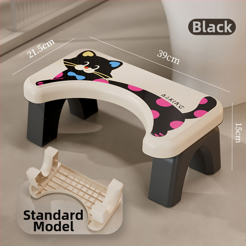 Tualeto kėdutė namų naudojimui — neslidus, sustiprintas, vaikams (Medžiaga: PP; Ne sulankstoma; Be importo)