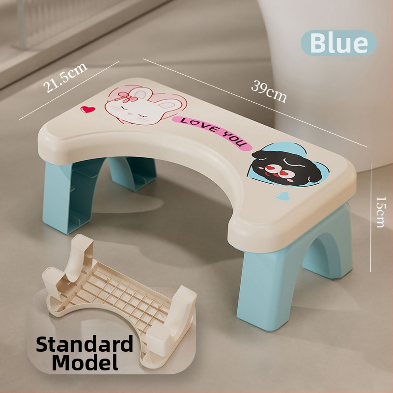 Tualeto kėdutė namų naudojimui — neslidus, sustiprintas, vaikams (Medžiaga: PP; Ne sulankstoma; Be importo)