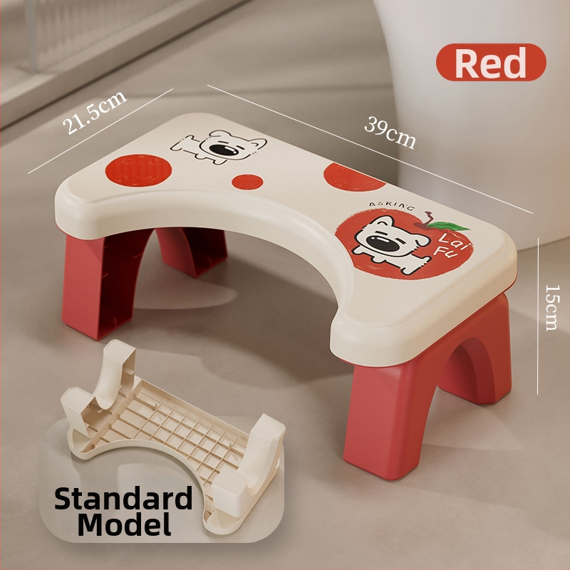 Tualeto kėdutė namų naudojimui — neslidus, sustiprintas, vaikams (Medžiaga: PP; Ne sulankstoma; Be importo)