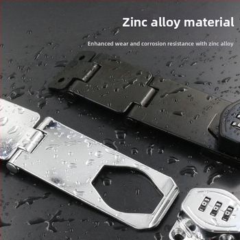 Jin Aoding tsinkide suklus kapp lukustus, puurimiseta paigaldus, 90° nurga sahtli/kapi lukustus, mudel 2023.1.7, litsentsitud privaatse märgistuse võimalus