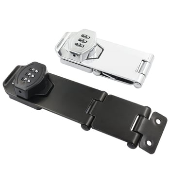 Jin Aoding шкафно заключване от цинков сплав, монтаж без пробиване, заключване за шкаф/гардероб с 90° ъгъл за чекмедже, модел 2023.1.7, лиценцирана частна марка налична