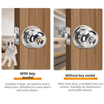 Ball lock siseukse lukk, mitmekülgne, rauast, mudel 5831, moodsus ja lihtsus