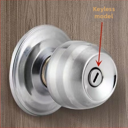 Ball lock siseukse lukk, mitmekülgne, rauast, mudel 5831, moodsus ja lihtsus