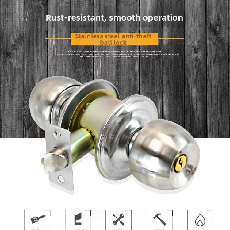 Ball lock siseukse lukk, mitmekülgne, rauast, mudel 5831, moodsus ja lihtsus