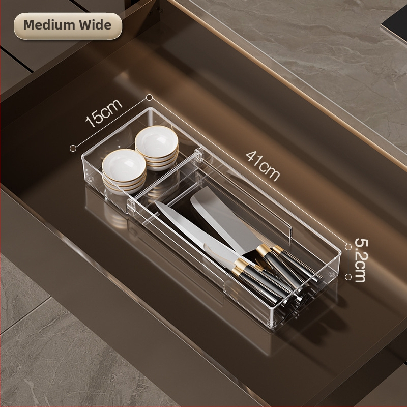 Sahtlialuse hoiukast eemaldatava jaoturiga; läbipaistev PET-materjal, lihtne ja kaasaegne stiil, põrandale sobiv, kohandatav