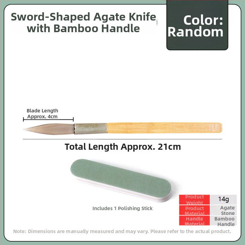 Juvelyrinių dirbinių poliravimo peilis, agatų akmuo, Prekės ženklas Win Win, Papuošalų priežiūrai, Kilmė Kinija