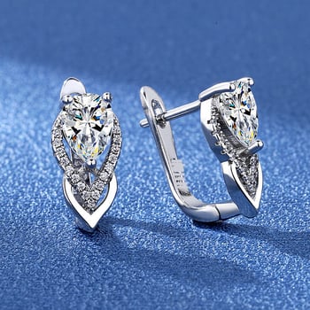 Обеци , бижута, европейски и американски стил, креативни британски орнаменти с катарами, модерни сребърни бижута, обеци