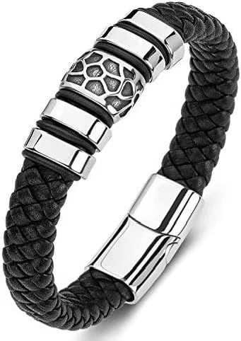 Трансгранична мъжка гривна от алуминиева сплав, най-продаваната в персонализирани бижута, семпла и очарователна гривна, модерен и горещо продаван артикул.