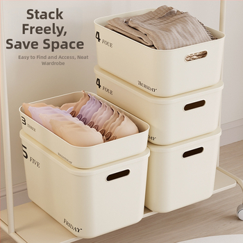 Laikymo dėžė, plastikinė, 45 L, be dangtelio, modernus paprastas stilius