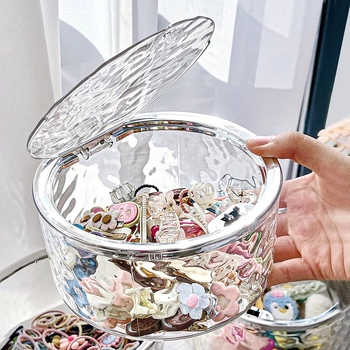 Кутия за съхранение на аксесоари за коса, пластмасова, 18 л капацитет, японски стил, възможност за печат на лого