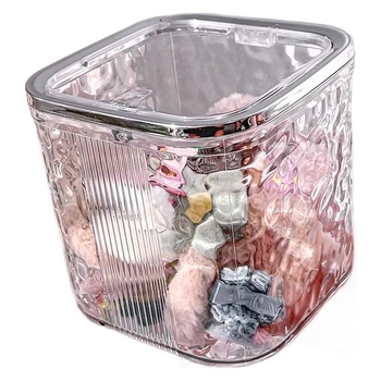 Кутия за съхранение на аксесоари за коса, пластмасова, 18 л капацитет, японски стил, възможност за печат на лого