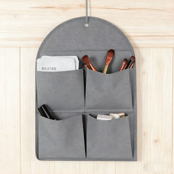 Prie sienos kabančios saugojimo maišelis garderobei, netintas audinys, daugiafunkcinis miegamojo organizatorius, tinkamas CD, žurnalams ir atvirlai, už durų modelis