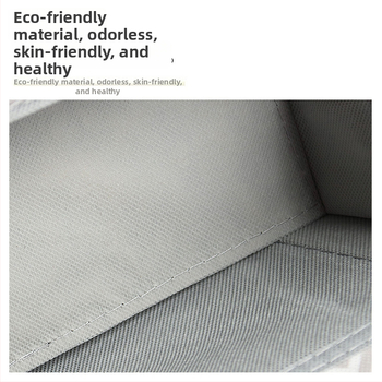 Durų pakabinama saugykla, daugiasluoksnis nepluoštas audinys, keturi skyriai, garderoba ir miegamajam, daugiafunkcinė