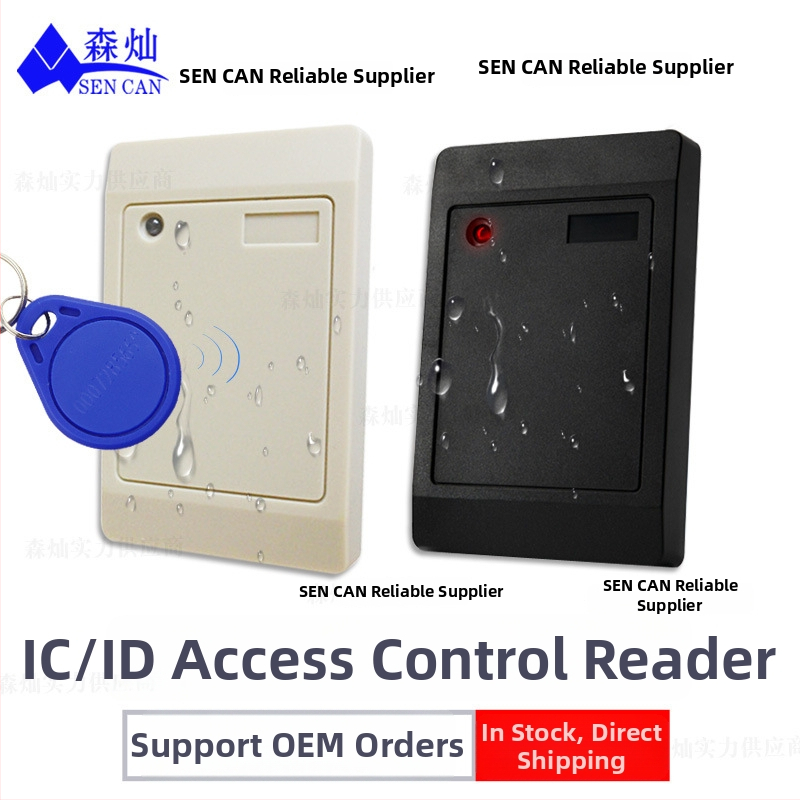 ID kortų skaitytuvas bekontaktis, USB sąsaja, LF 125 kHz, suderinamas su TK4100/EM4100 ir kitomis LF kortomis, modelis SDE, skaitymo atstumas 3–10 cm