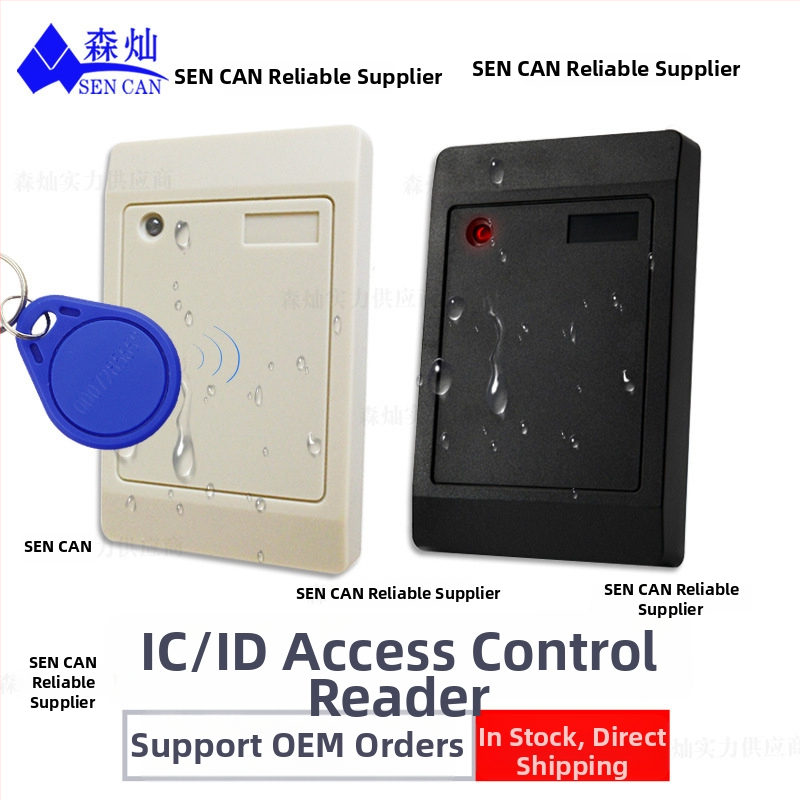 ID kortų skaitytuvas bekontaktis, USB sąsaja, LF 125 kHz, suderinamas su TK4100/EM4100 ir kitomis LF kortomis, modelis SDE, skaitymo atstumas 3–10 cm