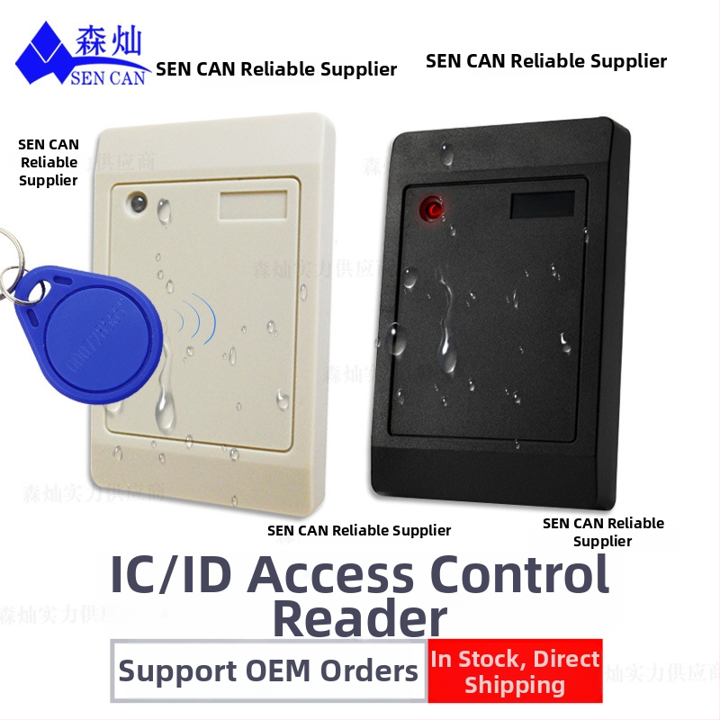 ID kortų skaitytuvas bekontaktis, USB sąsaja, LF 125 kHz, suderinamas su TK4100/EM4100 ir kitomis LF kortomis, modelis SDE, skaitymo atstumas 3–10 cm