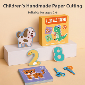 3D origami rinkinys vaikams – popieriaus pjovimo švietimo žaislas 4–6 metų amžiaus