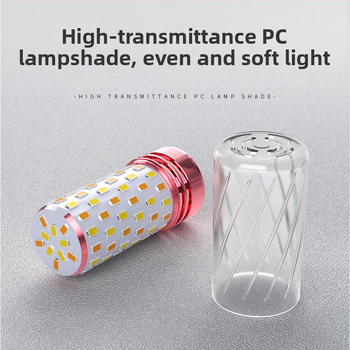 LED kukurūzų lemputė, E27/E14 lizdas, 220V, 1000 lm, 3000K, 360° spinduliavimas