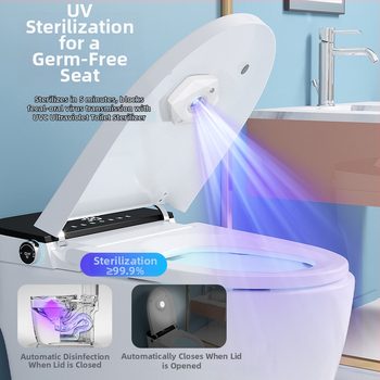 Умна UV лампа за дезинфекция на тоалетната, 270–280 nm, 5V, IP55, 10000h